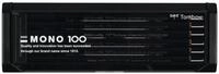 TOMBOW Bleistift MONO 100, (H&auml;rtegrad 5H), 12er-Set, hochwertige Graphitmine,...
