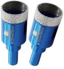 LuxusKollektion Glasbohrer Diamantbohrkrone 25 mm 2 St&uuml;ck f&uuml;r Glas Keramik...