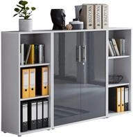 BMG M&ouml;bel Aktenschrank Office Edition Set2 (3-teiliges B&uuml;roschrank-Set,