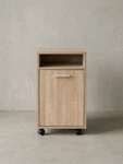 KADIMA DESIGN Rollcontainer Rollcontainer Sonoma 33x60x38cm Schubladenschrank...