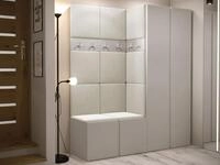 MIRJAN24 Garderoben-Set Orion III, (Komplett-Set, Kleiderschrank, Schuhschrank,...