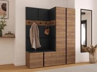 MIRJAN24 Garderoben-Set Orion III, (Komplett-Set, Kleiderschrank, Schuhschrank,...