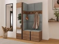 MIRJAN24 Garderoben-Set Orion X, (Komplett-Set, Schuhschrank, Schrank mit...