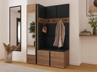 MIRJAN24 Garderoben-Set Orion X, (Komplett-Set, Schuhschrank, Schrank mit...