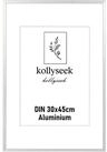 LuxusKollektion Bilderrahmen Bilderrahmen Aluminium Silber Acrylglas...