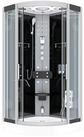 AcquaVapore Dampfdusche Dampfdusche Duschkabine D58-03T3-ALL sw 80x80,