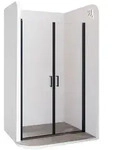 i-flair Dusch-Doppelfl&uuml;gelt&uuml;r Duscht&uuml;r 73-76 cm - H&ouml;he: 190 cm, aus