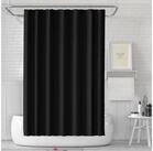 LuxusKollektion Duschvorhang Duschvorhang 180x180 Wasserdicht Anti-schimmel Schwarz