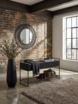 KADIMA DESIGN Sitzbank Sitzbank mit Stauraum 90x52x38 cm Mango Massivholz /...