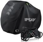 LuxusKollektion Abdeckhaube Fahrradabdeckung Wasserdicht 210D Oxford Schwarz