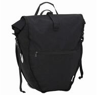 vidaXL Fahrradtasche vidaXL Fahrradtasche Schwarz 32,5 x 17 x 57 cm Polyester