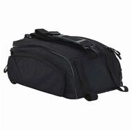 vidaXL Fahrradsattel Fahrradtasche Schwarz 38 x 21 x 16 cm Polyester (1-tlg)