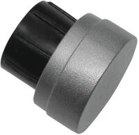GARDINIA Gardinenstangen-Endst&uuml;ck Endkappe, (2-St), Serie Gardinenstange...