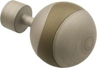 GARDINIA Gardinenstangen-Endst&uuml;ck Endst&uuml;ck Orbit, (2-St), Serie...