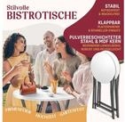 KESSER Bistrotisch Stehtisch Bistrotisch mit PVC-Platte Wetterbest&auml;ndiger...