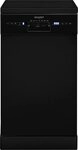 exquisit Standgeschirrsp&uuml;ler GSP9310-031C schwarz, 8,3 l, 10 Ma&szlig;gedecke, 10