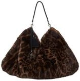 Liu Jo Hobo - Modische Liu Jo Hobo Bag aus gestepptem Kunstfell f&uuml;r Damen