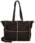 Burkely Schultertasche Wide Tote, aus echtem Leder