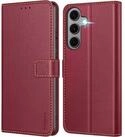 LuxusKollektion Flip Case Handyh&uuml;lle Klapph&uuml;lle S24 FE Kartenschlitzen Galaxy...