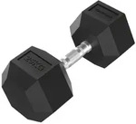 Tunturi Dumbbell Platinum Hexa Kurzhantel - Gummi - 1x 35kg - Schwarz