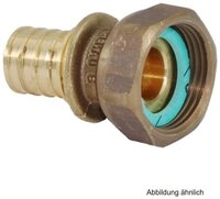 Rehau Wasserrohr Rehau Rautitan RX+ &Uuml;bergang mit &Uuml;berwurfmutter, 32 mm x G 1...