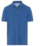 Brax Poloshirt Style PETE Hi-FLEX PIqu&eacute;: Poloshirt im Baumwollmix blau S (48)