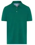 Brax Poloshirt Style PETE Hi-FLEX PIqu&eacute;: Poloshirt im Baumwollmix gr&uuml;n S (48)