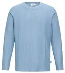 s.Oliver Langarmshirt (1-tlg) Plain/ohne Details blau XXL (56/58)