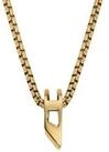 Diesel Kette mit Anh&auml;nger Schmuck Geschenk Edelstahl D LOGO