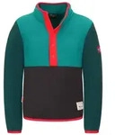 TROLLKIDS Fleeceshirt Kids Flekkefjord Half Zip gr&uuml;n 92 (1,5-2J)