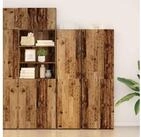 vidaXL Sideboard vidaXL Highboard Altholz 50 x 42,5 x 185 cm