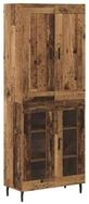 vidaXL Highboard 69,5 x 34 x 180 cm Hochschrank Highboard Buffetschrank Anrichte