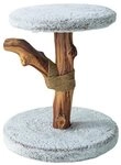 Nobby Kratzbaum Nobby Kratzbaum Misa 40 x 46 cm braun/wei&szlig; meliert