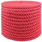vidaXL Seil Juteseil 16 mm Rot 100% Tossa Jute (1-tlg)