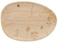R&auml;der Design Tablett Dekotablett aus Holz mit Blumenwiese von r&auml;der design