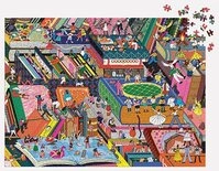 Chronicle Books Puzzle Romanhafte Nachbarschaft, Puzzleteile