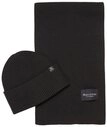 Marc O'Polo Beanie inkl. Schal aus reiner Bio-Baumwolle (Set, 2-St., MOP ACC)