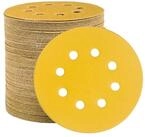 LuxusKollektion Schleifscheibe Schleifpapier 125mm Klett 800 K&ouml;rnung 8 Loch