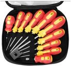 LuxusKollektion Schraubendreher Schraubendreher Set 11tlg magnetisch...