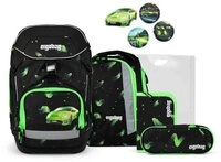 ergobag Schulrucksack Pack (6tlg., Federm&auml;ppchen, Sportrucksack, Heftebox,