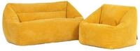 icon Sitzsack Kinder Sofa mit Sessel aus Cord, Made in Germany, f&uuml;r...