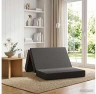 vidaXL Sofa vidaXL Klappsofa Bett 80 x 67 x 45 cm Dunkelgrau