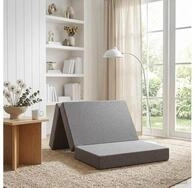 vidaXL Sofa vidaXL Klappsofa Bett 80 x 67 x 45 cm Hellgrau