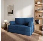 Masseno Sofa LADIA mit Schlaffunktion, Schlafsofa, Schaumstoffsofa