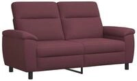 vidaXL Sofa 178 x 90 x 95 cm Sofa Lila 178x90x95 cm Stoff, 1 Teile