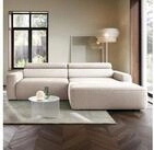 Selsey Ecksofa FANDO, Elektrische Sitztiefenverstellung, Ottomane rechts,...
