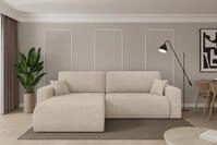 ALTDECOR Ecksofa BERY-L, Couch mit Schlaffunktion, Wohnzimmer - Ecksofa, Corner...