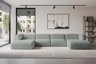 ALTDECOR Wohnlandschaft MIRA-U2, Sofa Praktische Bequeme Funktionsecke Couch...