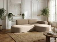WFL GROUP Ecksofa Hana L-Form 3-Sitzer &ndash; Ottomane, Ecke Rechts oder Links &ndash;