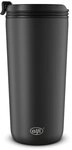 Alfi Trinkflasche alfi ISO COFFEE MUG velvet black mat 0,4l